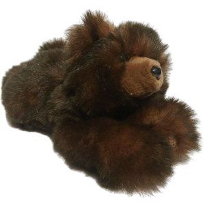 Vintage MJC International Brown Teddy Bear made in USA 1992